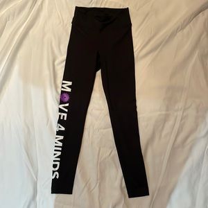 KORAL “Move For Minds” Black Leggings. Size XS.